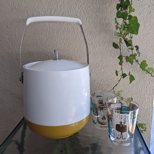 Mid Century Modern Thermos Ice Bucket